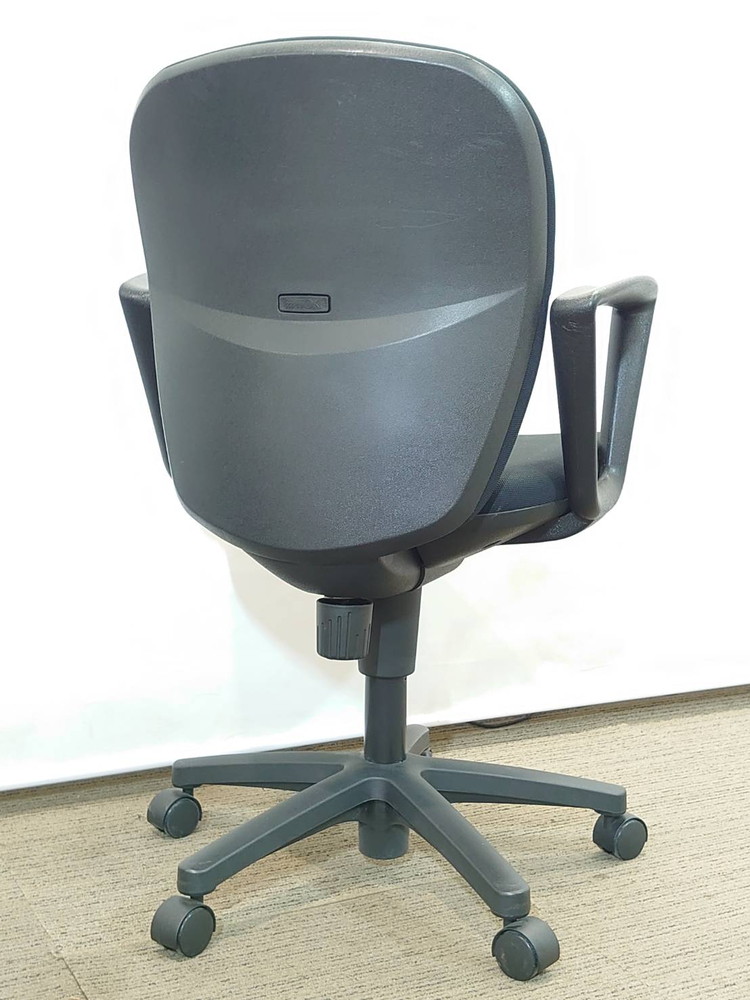 イトーキ リエットチェア デスクチェア キャスターチェア 布張り オフィスチェア 事務チェア【中古オフィス家具】【中古】 - 画像 (2)