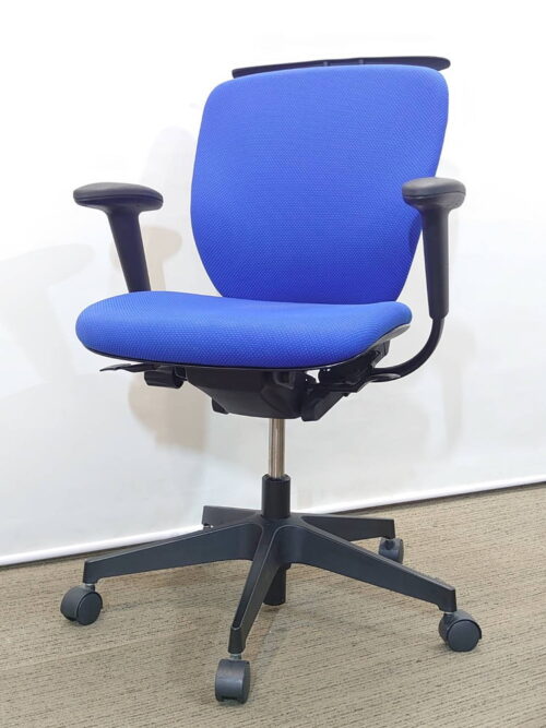 イトーキ プラオ オフィスチェア デスクチェア ひじ付き ハンガー付き 事務チェア OAチェア キャスターチェア 事務イス ワークチェア 国産 【中古オフィス家具】 【中古】 (複製) (複製)