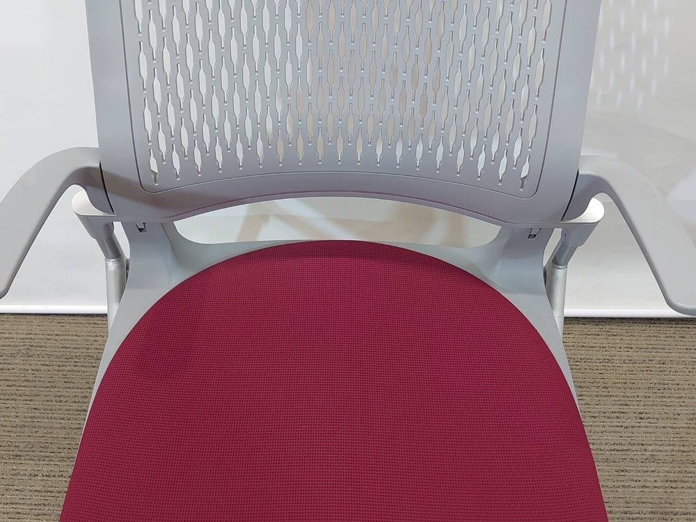 【送料無料 東京地区限定】50脚セット コクヨ オルディナ ネスティングチェア ミーティングチェア 会議チェア ネスタブルチェア スタックチェア 平行スタックチェア【中古オフィス家具】【中古】 - 画像 (6)