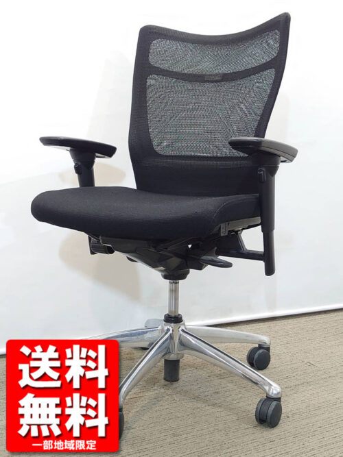 【送料無料 地域限定】オフィスチェア メッシュチェア デスクチェア 事務チェア キャスターチェア PCチェア OAチェア オカムラ フィーゴ 【中古オフィス家具】【中古】