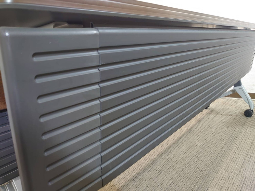 折りたたみテーブル 折り畳みテーブル 平行スタックテーブル ミーティングテーブル 会議テーブル スタックテーブル W1800×D450×H700 コクヨ KT-620 【中古オフィス家具】【中古】 (複製) - 画像 (5)