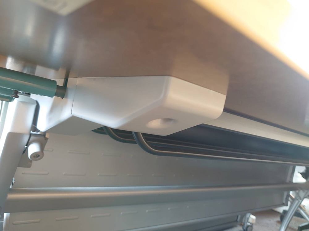 【送料無料 東京地区限定】4台セット イトーキ リリッシュ 折りたたみテーブル 折り畳みテーブル 平行スタックテーブル ミーティングテーブル 会議テーブル スタックテーブル フォールディングテーブル スタッキングテーブル W1800×D600×H700 【中古オフィス家具】【中古】 - 画像 (6)