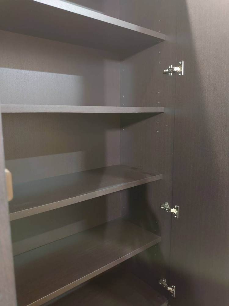 【送料無料 東京地区限定】 役員書庫 2点セット 役員書庫セット 両開き書庫 上下書庫 鍵付き書庫 木製書庫 本棚 書棚 役員家具 エグゼクティブ家具 イトーキ XG 【中古オフィス家具】【中古】 - 画像 (14)