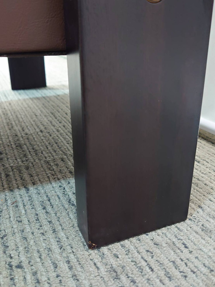 【送料無料 東京地区限定】 応接セット 4点セット 3人掛けソファ 1人掛けソファ テーブル ローテーブル 役員 会議 応接ソファ 応接家具 ソファ Tendo 【中古オフィス家具】【中古】 - 画像 (9)