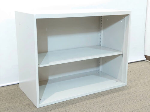 オープン書庫 キャビネット 書庫 スチール書庫 オープンキャビネット スチールキャビネット 本棚 書棚 収納棚 保管庫 W900×D450×H700 オカムラ 4251ZZ Z13 【中古オフィス家具】【中古】