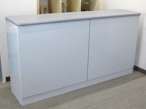 カウンター ローカウンター 受付台 インフォメーションカウンター W1800 ナイキ【中古オフィス家具】【中古】