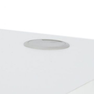 【法人様限定】送料無料 ノルム 木製デスクⅡ W1800xD600 ホワイト RFPLD-1860WH2 - 画像 (3)