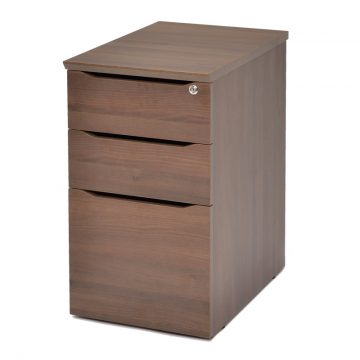 【法人様限定】送料無料 [ユピタシリーズ] RF木製デスク脇机 D600 ダーク RFWD-SD-600DB