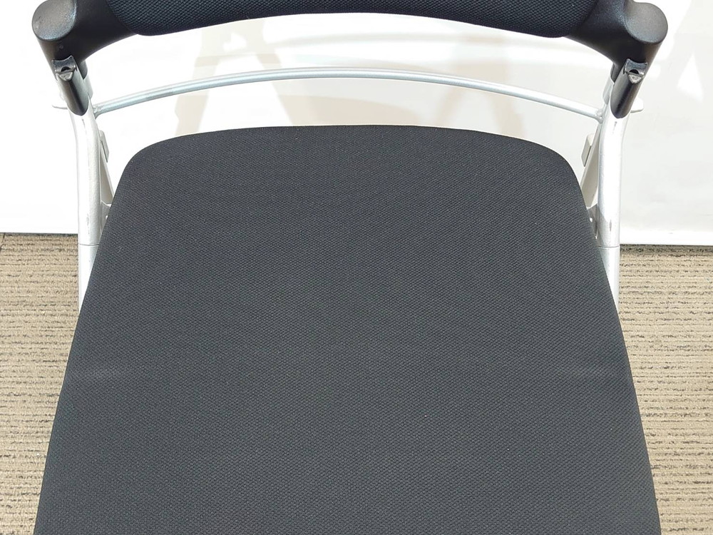 【送料無料 地域限定】5脚セット イトーキ マノス 会議チェア ミーティングチェア スタッキングチェア ネスティングチェア ネスタブルチェア スタックチェア 平行スタックチェア【中古オフィス家具】【中古】 - 画像 (6)