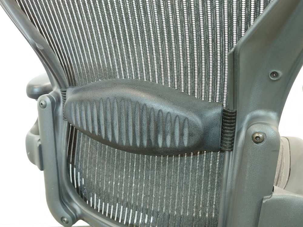 【送料無料 地域限定】ハーマンミラー Herman Miller アーロンチェア Aタイプ サイズA エグゼクティブチェア マネジメントチェア リモートワーク ゲーミングチェア 【中古オフィス家具】【中古】 - 画像 (12)