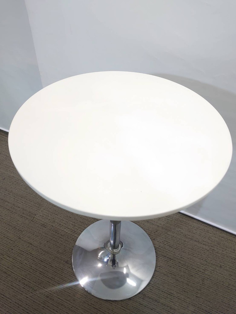 丸テーブル テーブル カフェテーブル サイドテーブル ミーティング用テーブル ワークテーブル 円型テーブル 円形 W600 【中古オフィス家具】【中古】 - 画像 (3)