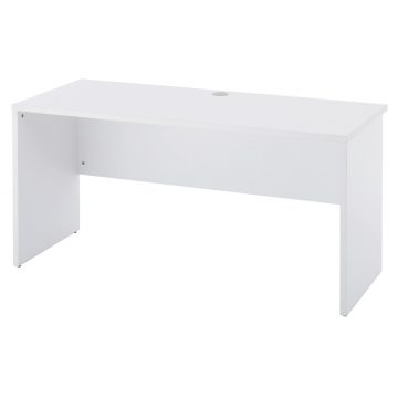 【法人様限定】送料無料 ノルム 木製デスクⅡ W1400xD600 ホワイト Z-RFPLD-1460W2