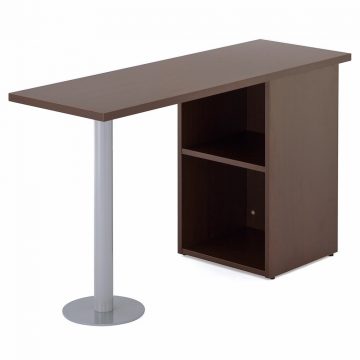 【法人様限定】送料無料 ノルム サイドテーブル W1200×D400 ダーク Z-RFST-1240DB