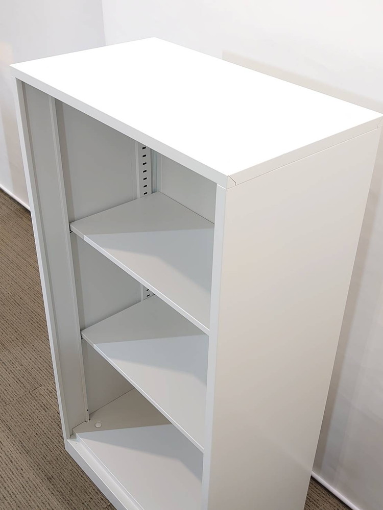 【送料無料 東京地区限定】2台セット オープン書庫 キャビネット スチール書庫 本棚 書棚 収納棚 保管庫 オープンキャビネット 収納庫 保管棚 オープンラック オープンシェルフ スチールキャビネット 東京鋼器 【中古オフィス家具】【中古】 - 画像 (5)