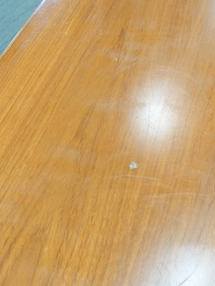 【送料無料 東京地区限定】ローボード 木製書庫 保管庫 キャビネット 収納庫 本棚 書棚 ガラス【中古オフィス家具】【中古】 - 画像 (9)