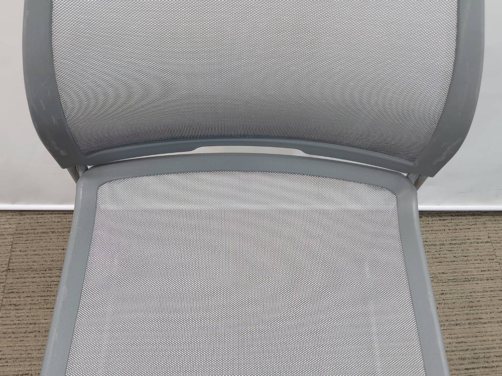 【在庫100脚以上有】 【送料無料 東京地区限定】 38脚セット サンケイ ミーティングチェア 会議チェア スタッキングチェア スタックチェア メッシュチェア 会議用チェア 会議椅子 ミーティング用チェア 会議用椅子 会議イス 多目的チェア 積み重ね可 国産 【中古オフィス家具】【中古】 - 画像 (7)