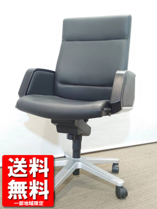 【送料無料 地域限定】 コクヨ マネジメントチェア 役員チェア 役員椅子 役員用チェア 社長椅子 マネージメントチェア オフィスチェア デスクチェア エグゼクティブチェア 肘付き KOKUYO CR-G306 国産 【中古オフィス家具】 【中古】