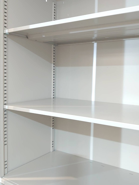 【美品】【格安】イトーキ シンライン 上下書庫 両開き書庫 ラテラル書庫 収納庫 保管庫【中古オフィス家具】 - 画像 (3)