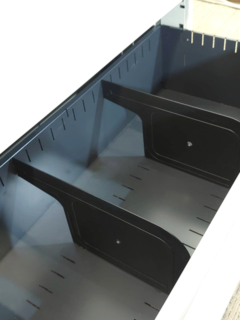 【美品】【格安】イトーキ シンライン 上下書庫 両開き書庫 ラテラル書庫 収納庫 保管庫【中古オフィス家具】 - 画像 (4)