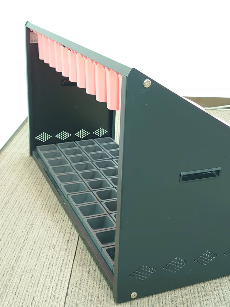 関東地区送料無料 アンブレラホルダー アンブレラスタンド アンブレララック レイングッズ オフィス用傘立て 業務用傘立て オフィス用カサ立て 業務用カサ立て 中型 山崎産業 傘立て カサ立て 傘たて 48人用 48本用 傘立 カサたて かさ立て 48マス 48本 48本立【中古オフィス家具】【中古】 - 画像 (5)