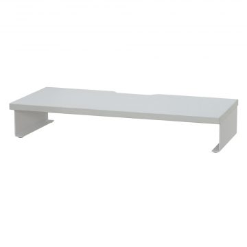 【法人様限定】送料無料 スチール脚机上台 W600 ホワイト ホワイト脚 GZSLDR-600WH-WL