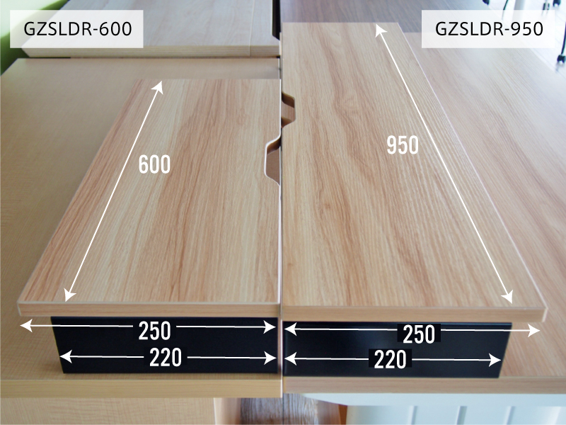 【法人様限定】送料無料 スチール脚机上台 W600 ホワイト ブラック脚 GZSLDR-600WH-BL - 画像 (6)