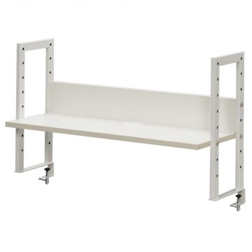 【法人様限定】送料無料 ワーキングデスク上置棚 W800 ホワイト GZUSR-800WH