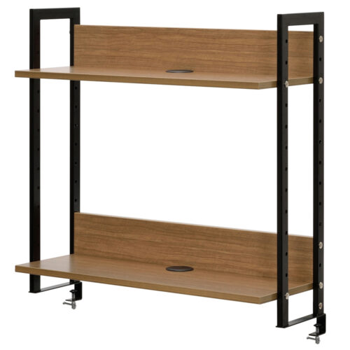 【法人様限定】送料無料 ワーキングデスク上置ハイシェルフW800 ホワイト GZUSRH-800DM