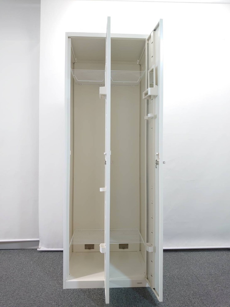 【店頭引き渡し限定】 ロッカー オフィスロッカー 2人用 カギ付き 2人用ロッカー スチールロッカー オカムラ 【中古オフィス家具】【中古】 - 画像 (3)