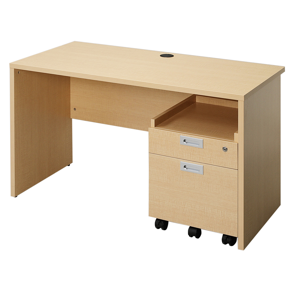 【法人様限定】送料無料 ノルム 2段ワゴンⅡ ナチュラル RFCA2-2NA - 画像 (5)