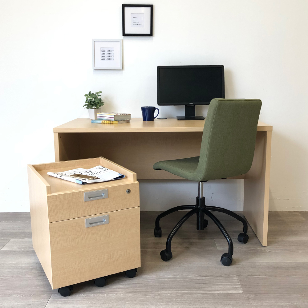 【法人様限定】送料無料 ノルム 2段ワゴンⅡ ナチュラル RFCA2-2NA - 画像 (8)