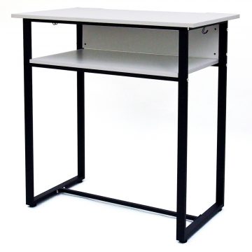 【法人様限定】送料無料 ハイデスク W1000xD600 ホワイト RFHD-1060WH