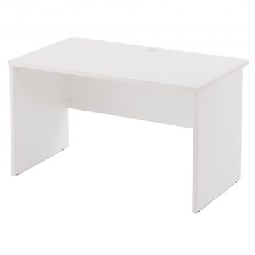 【法人様限定】送料無料 [Jシリーズ] 木製デスクⅡ W1200xD700 ホワイト RFLD-1270WJ2