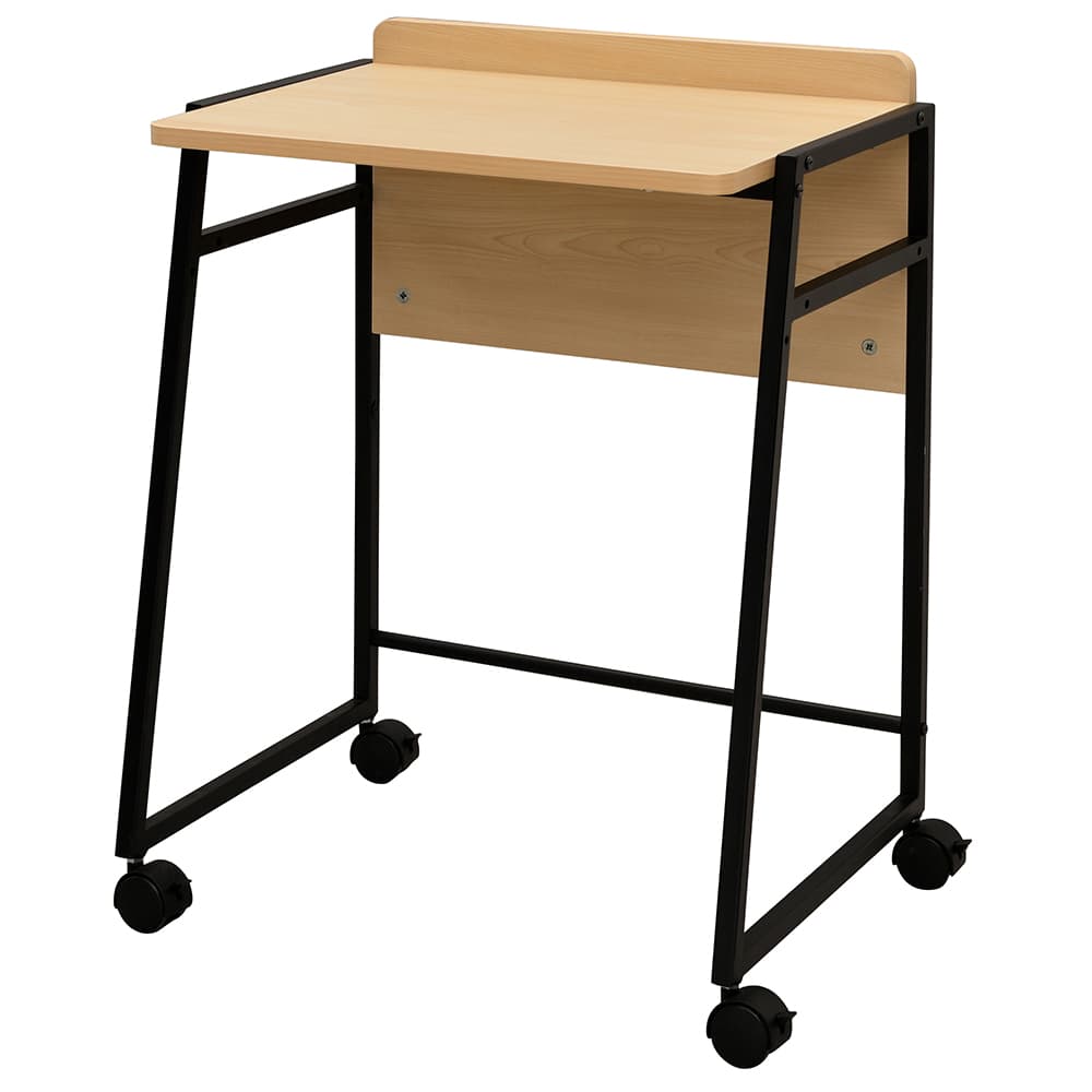 【法人様限定】送料無料 リル 2wayキャスターデスク ナチュラル RFWCD-5540NA