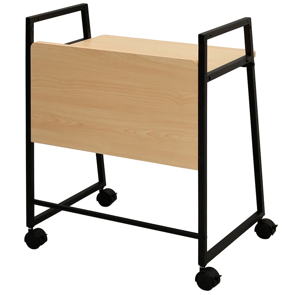 【法人様限定】送料無料 リル 2wayキャスターデスク ナチュラル RFWCD-5540NA - 画像 (6)