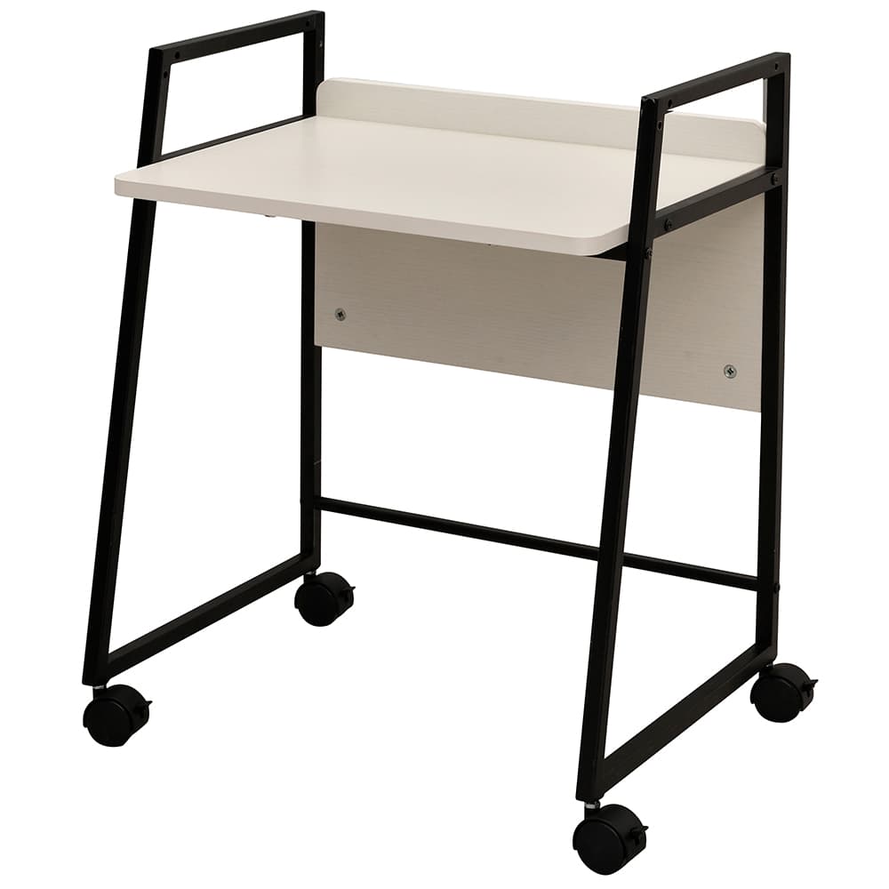 【法人様限定】送料無料 リル 2wayキャスターデスク ホワイトウッド RFWCD-5540WG