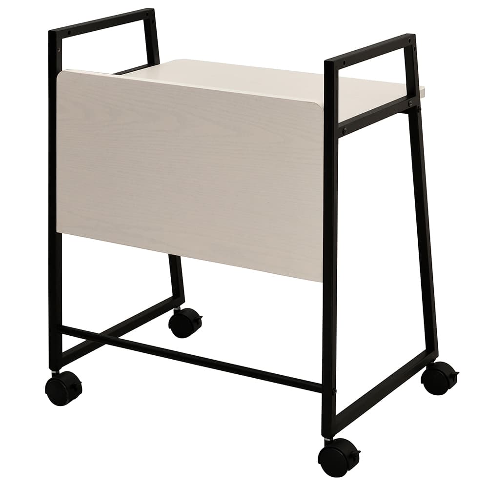 【法人様限定】送料無料 リル 2wayキャスターデスク ホワイトウッド RFWCD-5540WG - 画像 (6)