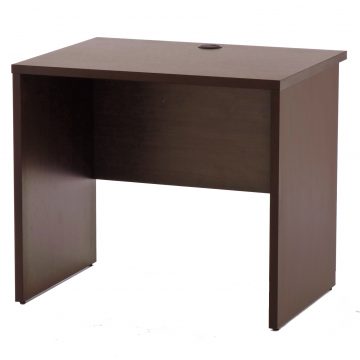 【法人様限定】送料無料 ノルム 木製デスクⅡ W800xD600 ダーク Z-RFPLD-0860DB2