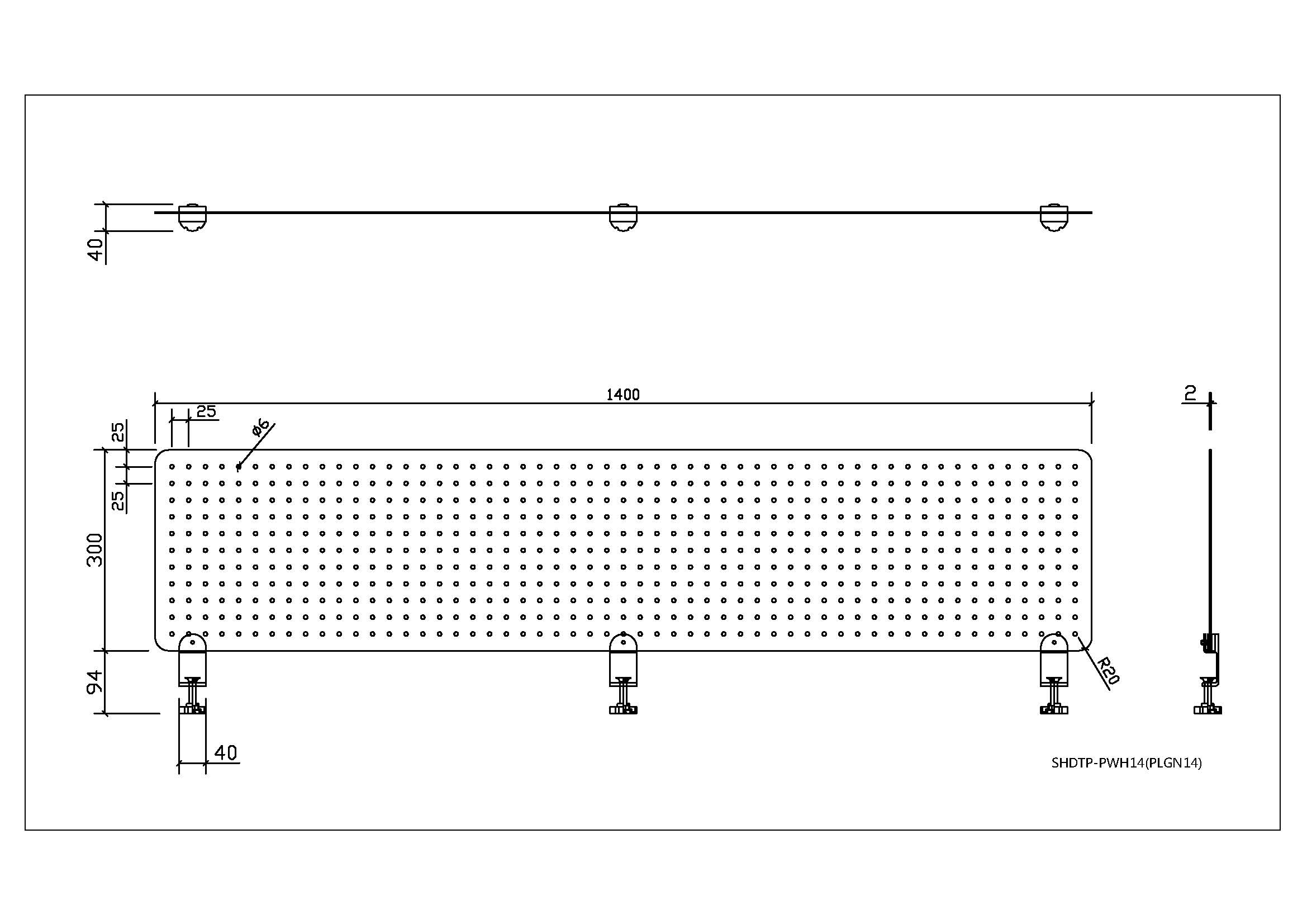 【法人様限定】送料無料 メタルデスクトップパネル W1400 ホワイト クランプ型 SHDTP-PWH14 - 画像 (3)