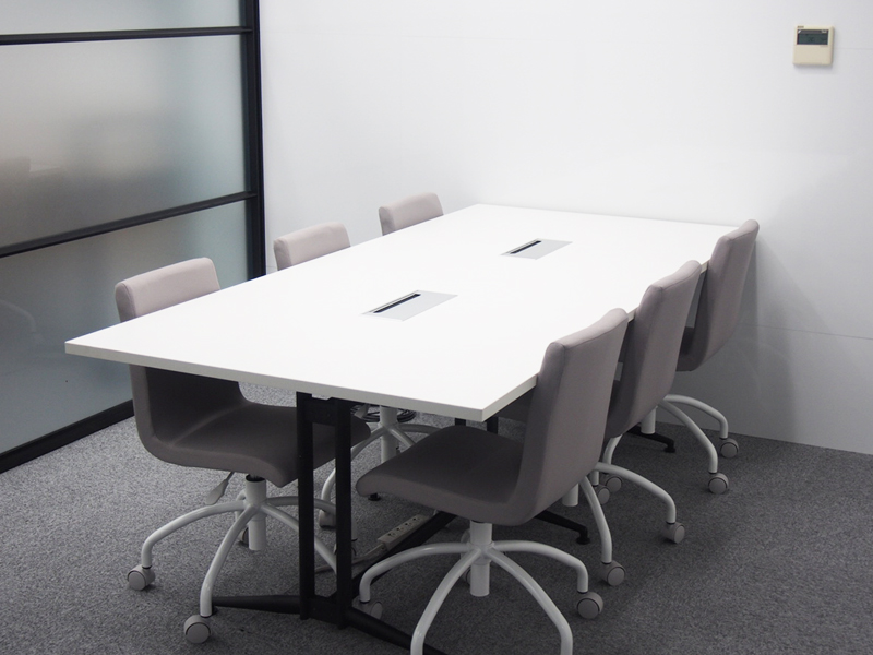 【法人様限定】送料無料 T字脚大会議テーブル 増連 ホワイト RFTMT-ADWH - 画像 (2)