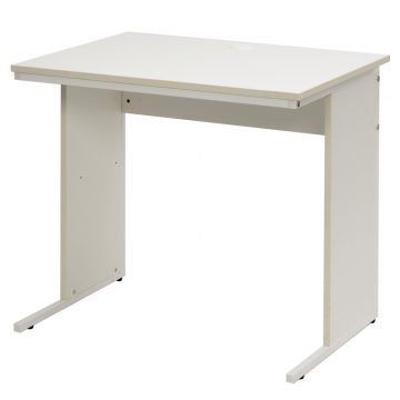 【法人様限定】送料無料 ワーキングデスク W800xD600 ホワイト GZWD-0860WH
