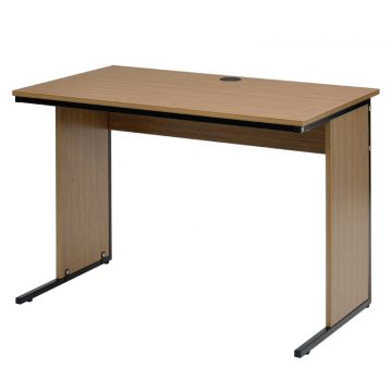 【法人様限定】送料無料 ワーキングデスク W1000xD600 ウォルナット GZWD-1060DM