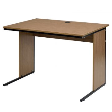 【法人様限定】送料無料 ワーキングデスク W1000xD700 ウォルナット GZWD-1070DM