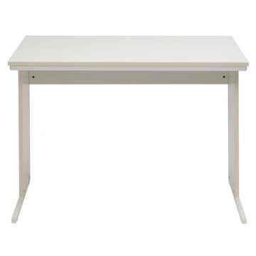 【法人様限定】送料無料 ワーキングデスク W1000xD700 ホワイト GZWD-1070WH - 画像 (2)