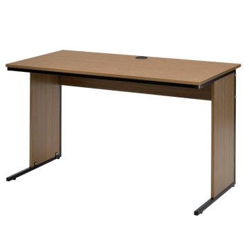 【法人様限定】送料無料 ワーキングデスク W1200xD600 ウォルナット GZWD-1260DM