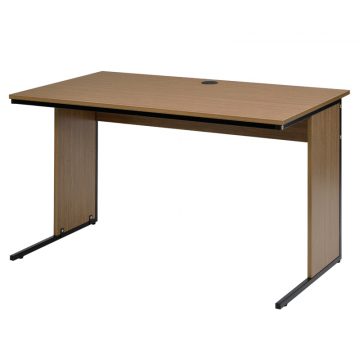 【法人様限定】送料無料 ワーキングデスク W1200xD700 ウォルナット GZWD-1270DM