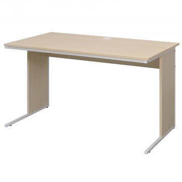 【法人様限定】送料無料 ワーキングデスク W1200xD700 ホワイト GZWD-1270NA