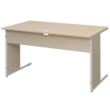 【法人様限定】送料無料 ワーキングデスク W1200xD700 ホワイト GZWD-1270NA - 画像 (3)