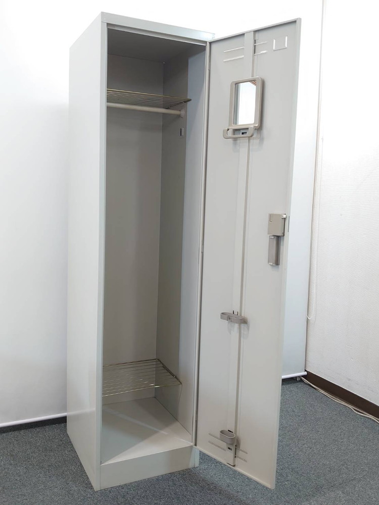 【店頭引き渡し限定】 1人用ロッカー 1名用ロッカー スチールロッカー 更衣ロッカー ロッカー コクヨ LK-1MT 【中古オフィス家具】【中古】 - 画像 (2)