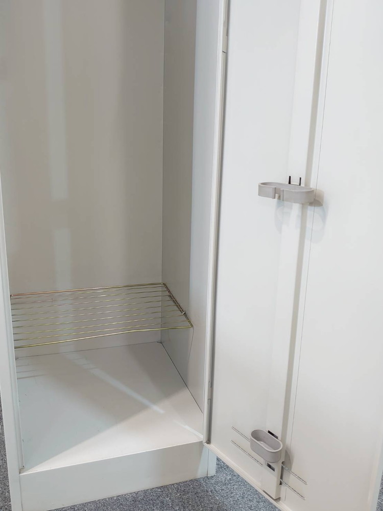 【店頭引き渡し限定】 1人用ロッカー 1名用ロッカー スチールロッカー 更衣ロッカー ロッカー コクヨ LK-1MT 【中古オフィス家具】【中古】 - 画像 (4)